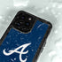 MLB Atlanta Braves - Solid Distressed iPhone 15 Pro Waterproof Case